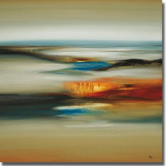 Calm Scape by Lisa Ridgers Premium Stretched Canvas Wall Art