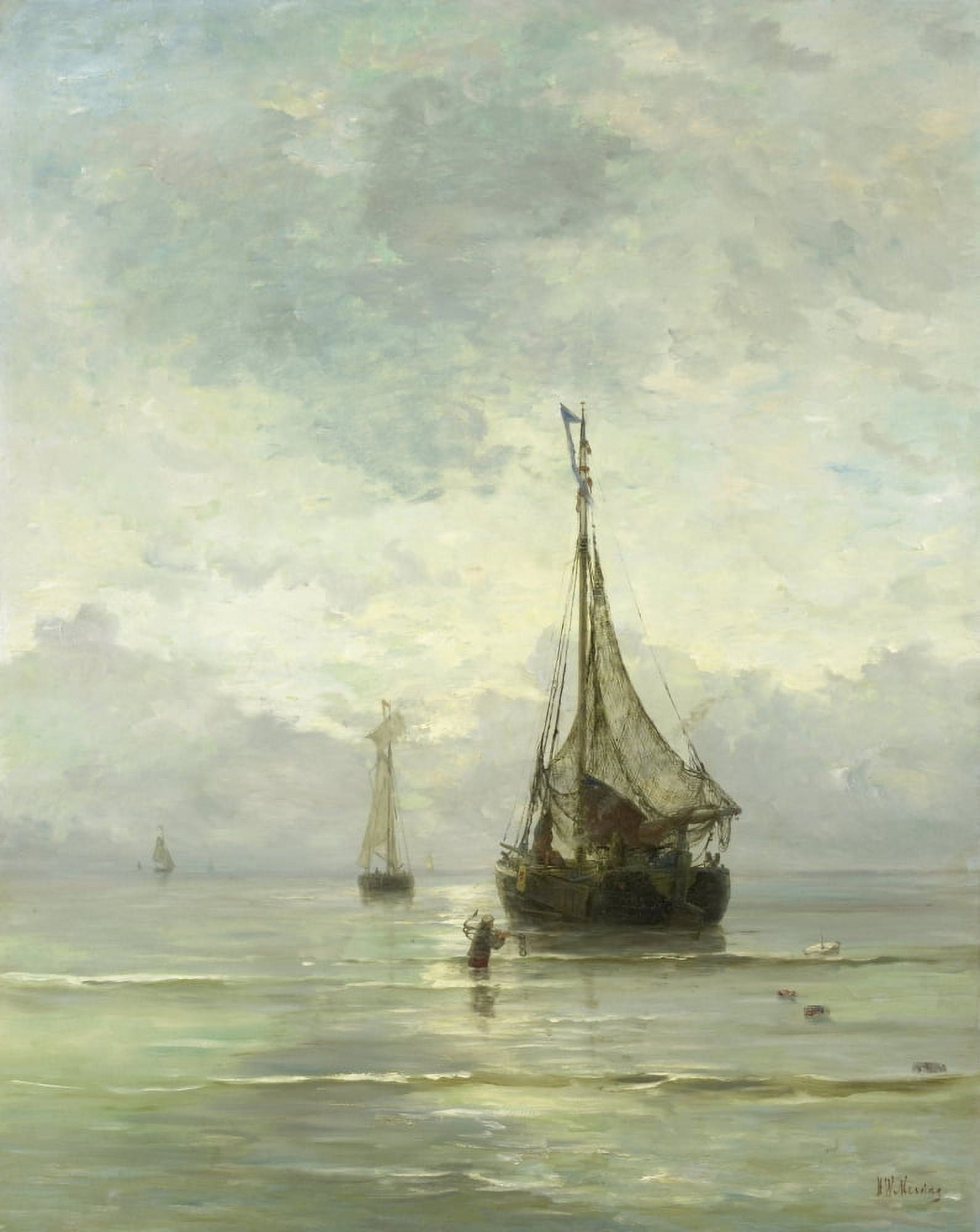 Calm Sea Canvas Art - (24 x 36)