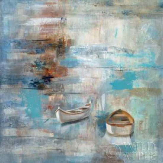 Calm Sea Canvas Art - Silvia Vassileva (24 x 24)