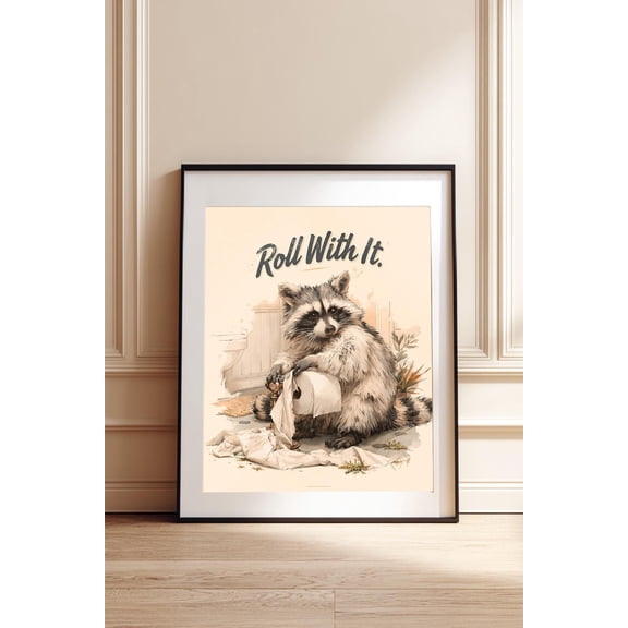 Calm Sloth Gentle Quote Wall Art Print, Unframed Paper Poster 8x10in