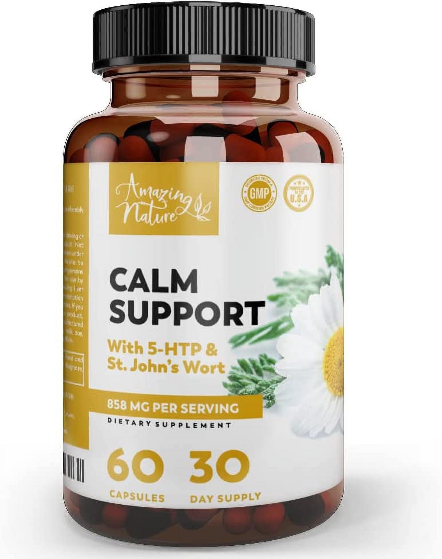 Calm Supplements with Ashwagandha Relaxation Pills with Calming