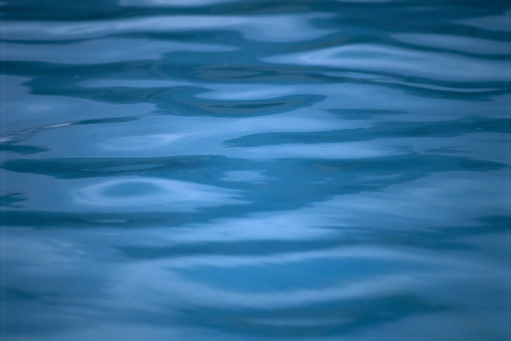 Calm Tranquil Turquoise Water Reflections B1472 Canvas Art - Mary Van de Ven Design Pics (19 x 12)