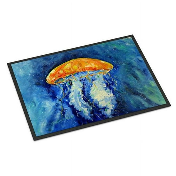 Calm Water Jellyfish Indoor or Outdoor Mat - 18 x 27 in.