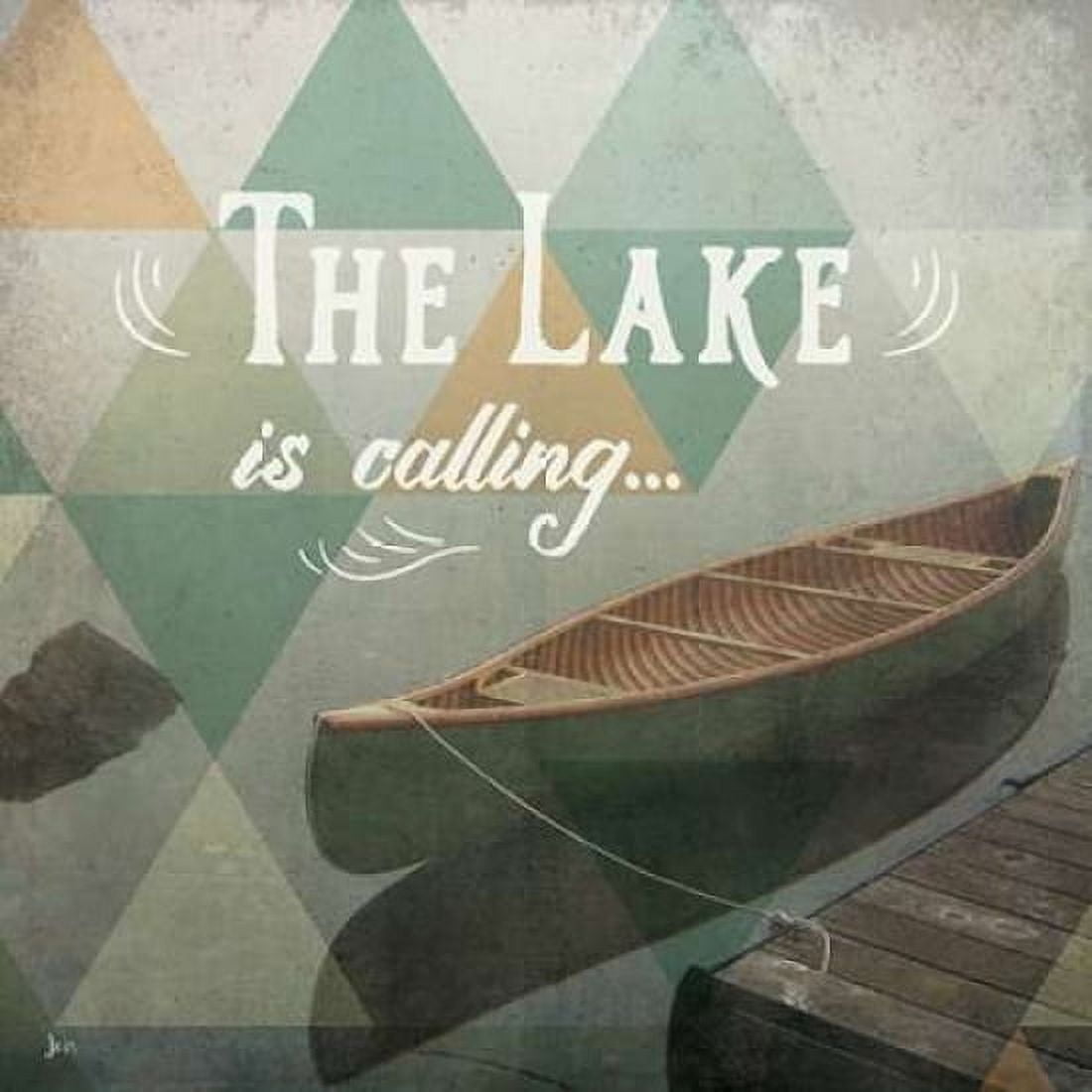 Calm Waters II Canvas Art - Jess Aiken (24 x 24)
