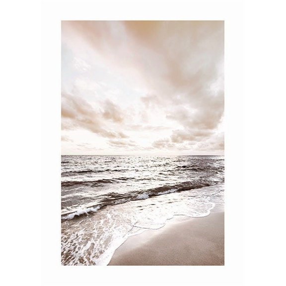 Calm Waves Print Wall Art For Poster, Poster Only