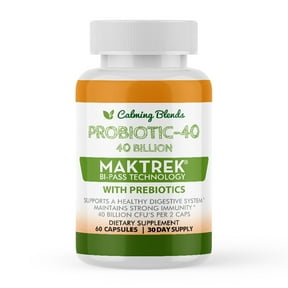 Calming Blends Probiotic-40 with Prebiotics  40 Billion CFU