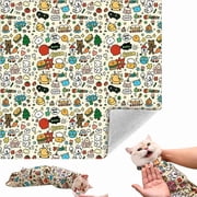 Calming Cat Grooming Kit, Bite-Proof Scratch-Proof Self-Adhesive Wrap with Nail Clippers, Escape-Proof Grooming Bag for 6-10 lbs Kittens