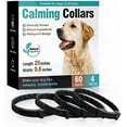 thumbnail image 1 of Calming Collar for Dogs 4 Packs Dog Relief Anxiety Stress Pheromone Collars Separation and Bad Behavior Pheromones Calm Lasts 60 Days 25 Inches Size Adjustable Waterproof Fit Small Large Medium Breed, 1 of 7