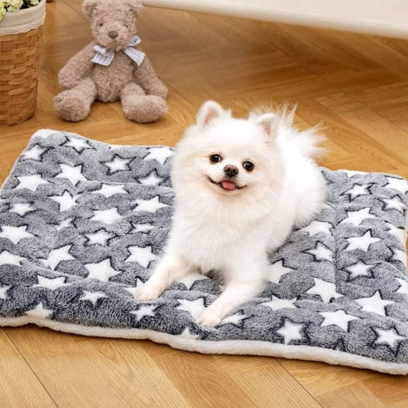Calming Cushion Pad for Pets – Thick, fluffy mat designed to reduce anxiety and provide comfort in crates or kennels