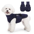 thumbnail image 1 of Amztom Calming Dog Anxiety Vest with Ear Cover, Breathable & Skin-Friendly Coat for Thunder, Fireworks, Travel & Separation Relief,Blue,S, 1 of 7