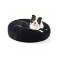 thumbnail image 1 of Calming Dog Bed Large - Donut Cuddler Pet Bed for Medium & Large Dogs Up to 55lbs - Ultra-Soft Round Orthopedic Dog Bed with High Bolster - Machine Washable & Non-Slip Bottom, 1 of 8