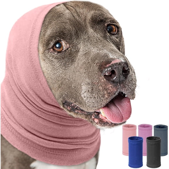 Calming Dog Ears Cover, Dog Ear Muffs Noise Protection, Dog Ear Protection for Anxiety Relief, Dog Calming Hood, Dog Headband for Anxiety, Ear Muffs for Dogs and Cats