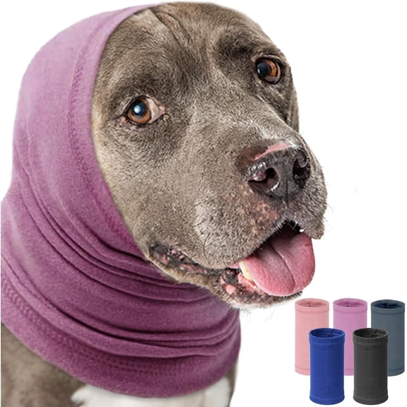 1Pcs Calming Dog Ears Cover, Dog Ear Muffs Noise Protection, Dog Ear Protection for Anxiety Relief, Dog Calming Hood, Dog Headband for Anxiety, Ear Muffs for Dogs and Cats