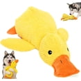 thumbnail image 1 of Calming Duck Dog Toy, Interactive Plush Chew with Quacking Sound for Puppy Play and Cuddling, 1 of 1