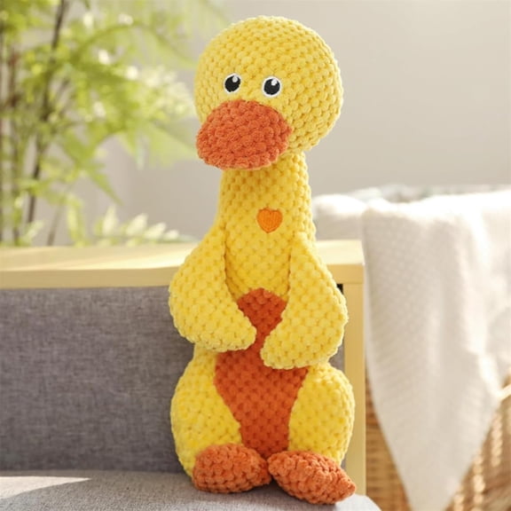 Calming Duck Toy For Dogs,Duck Dog Toy,Duck Toy For Dogs,Yellow Duck Dog Toy,Woof Bite And Brush Dental Toy,Dog Toy Duck
