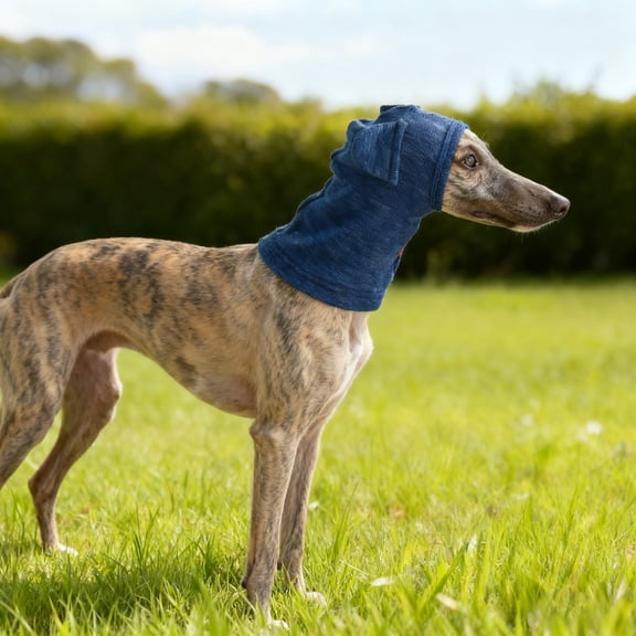 Calming Hood for Cats Soft Shedding Prevention Hat with Adjustable Grooming Collar Travel Stress Pet Supplies