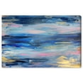 thumbnail image 1 of Calming Morning Sea Canvas Pastel Abstract Calming Wall Art by Art Remedy, Gallery Wrapped, 24" x 20", 1 of 7