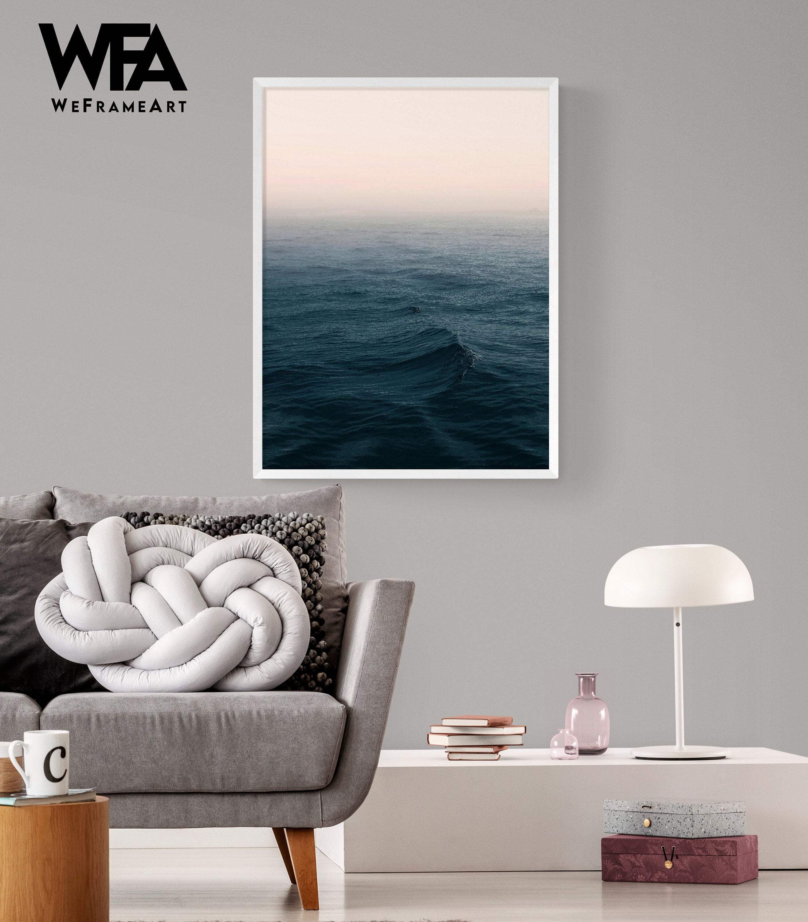 Calming Ocean Prints, Framed Ocean Prints, Dark Ocean Photography ...