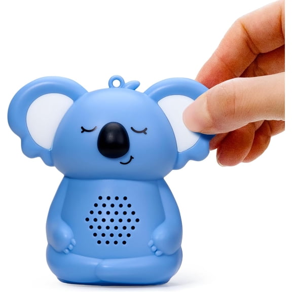 Calming Pal Koala Portable Sound Machine Baby, 5 Guided Mindfulness Rechargeable Sound Machine for Sleep Adults/Kids, 8 Soothing Sounds Mini Portable Sound Machine for Travel/Home/School
