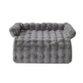 thumbnail image 1 of Calming Pet Bed Mat for Couches - Ultra-Soft Fluffy Dog & Cat Sofa Protector, Anti- Furniture Cover with Washable Removable Layer â Fits Small to Large Pets, 1 of 8