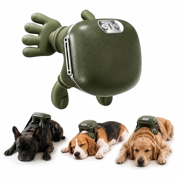 Calming Pet Massager, Electric Pet Massager, Handheld Head and Body Massager for Dogs and Cats