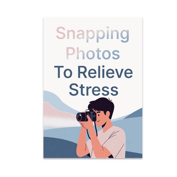 Calming Photography Decor - Stress Relief Enthusiast - 13x19 Poster Print