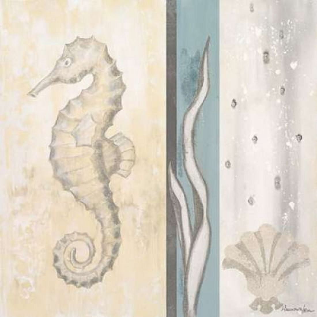 Calming Sea II Canvas Art - Hakimipour-Ritter (24 x 24)