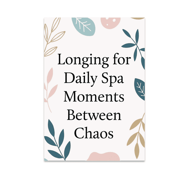 Calming Spa Wall Art - Relaxation Enthusiast - 13x19 Poster Print