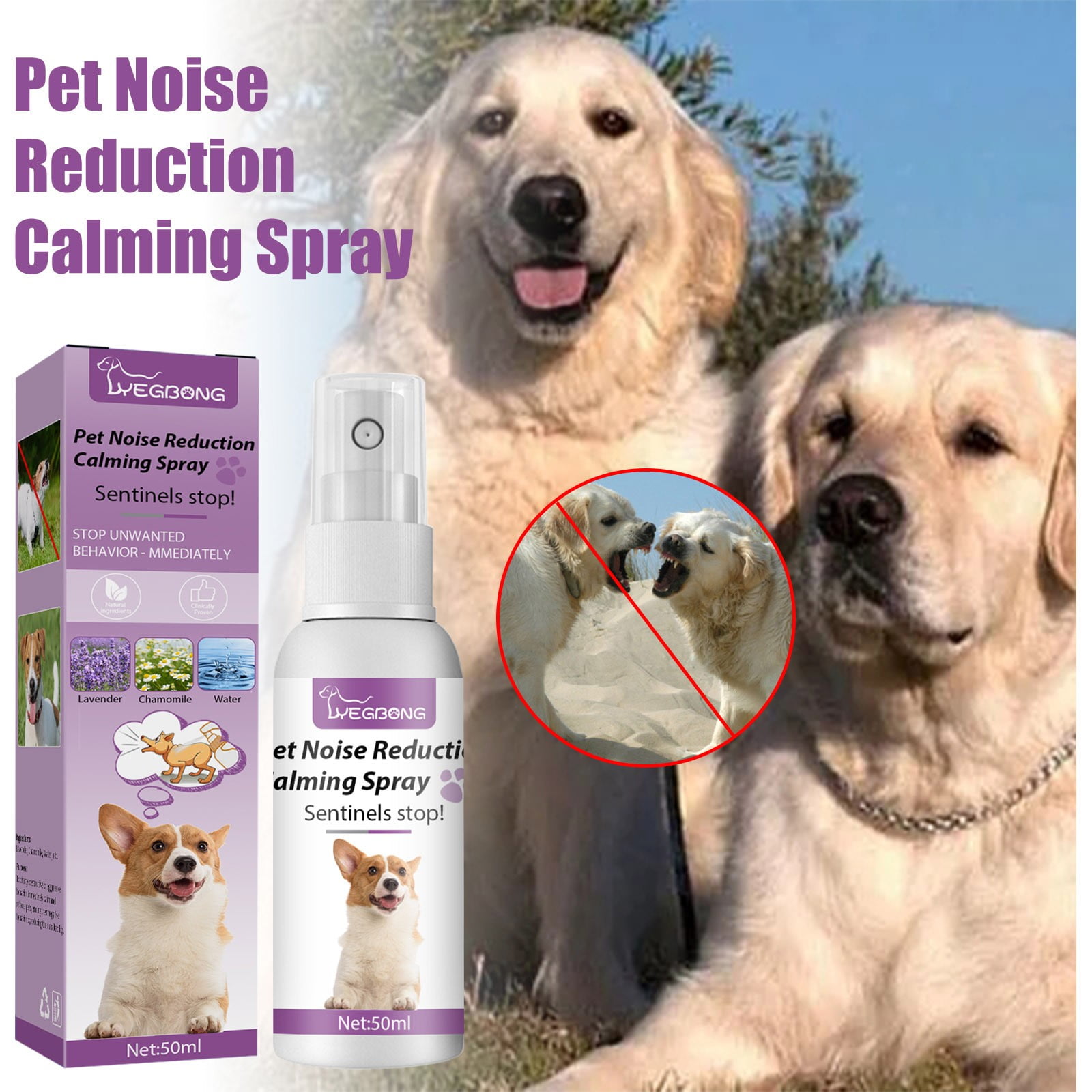 Calming Spray For Dogs Anxiouss Cats Herbal Anxiety Calming Spray Pet