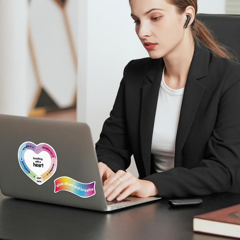 Calming Stickers 9pcs Motivational Stickers Tactile Rough Creative ...