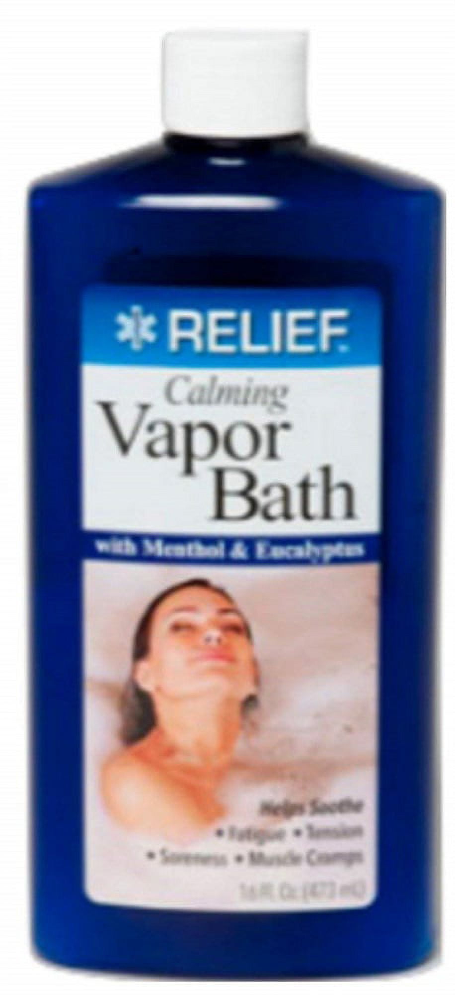 Calming Vapor Bath with Menthol & Eucalyptus 16 oz