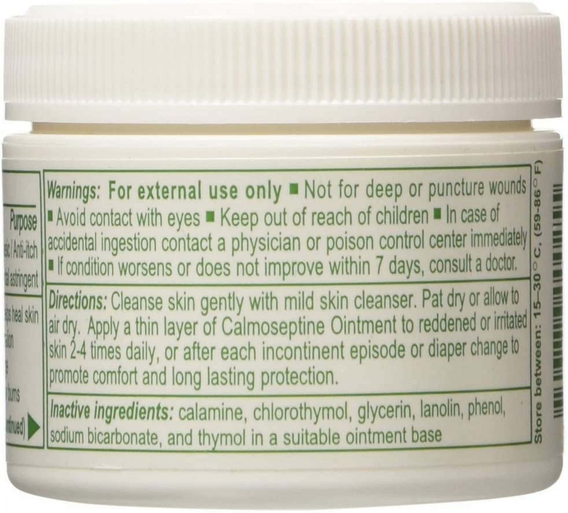 Calmoseptine 1-03 Ointment 2.5 oz. Jar (Each)