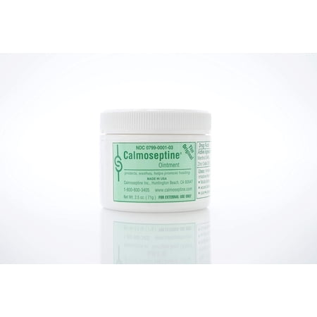 Calmoseptine 1-03 Ointment 2.5 oz. Jar (Pack of 6)