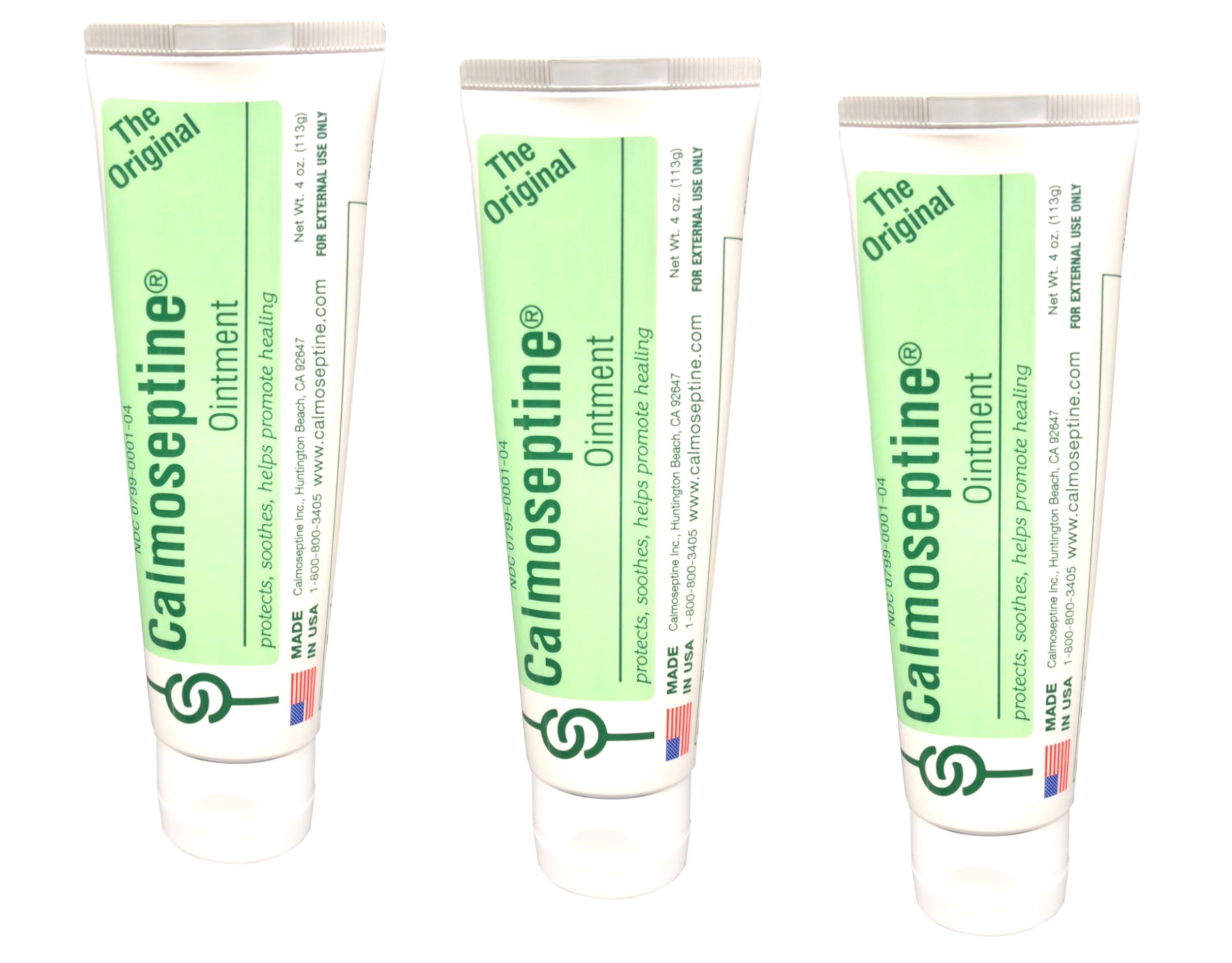 Calmoseptine 1-04 Ointment 4 oz. Tube (Set of 3)