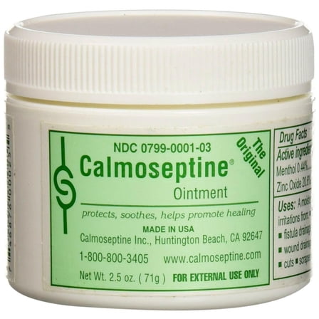 Calmoseptine Ointment, 2.5 Oz.