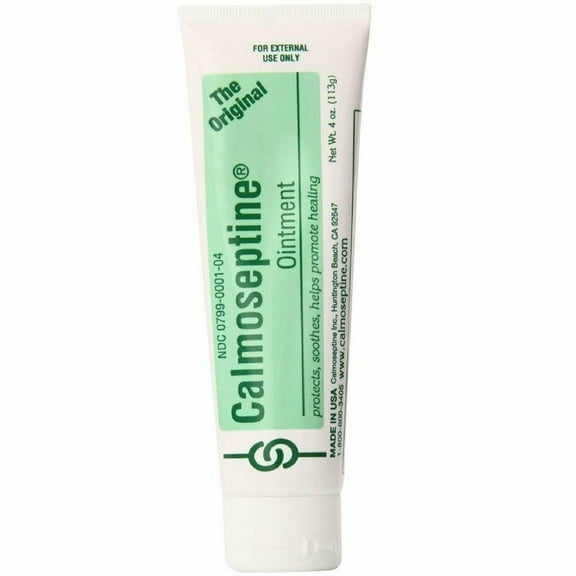 Calmoseptine Ointment Protects Soothes Helps Promote Healing, 4 oz, 4 Pack