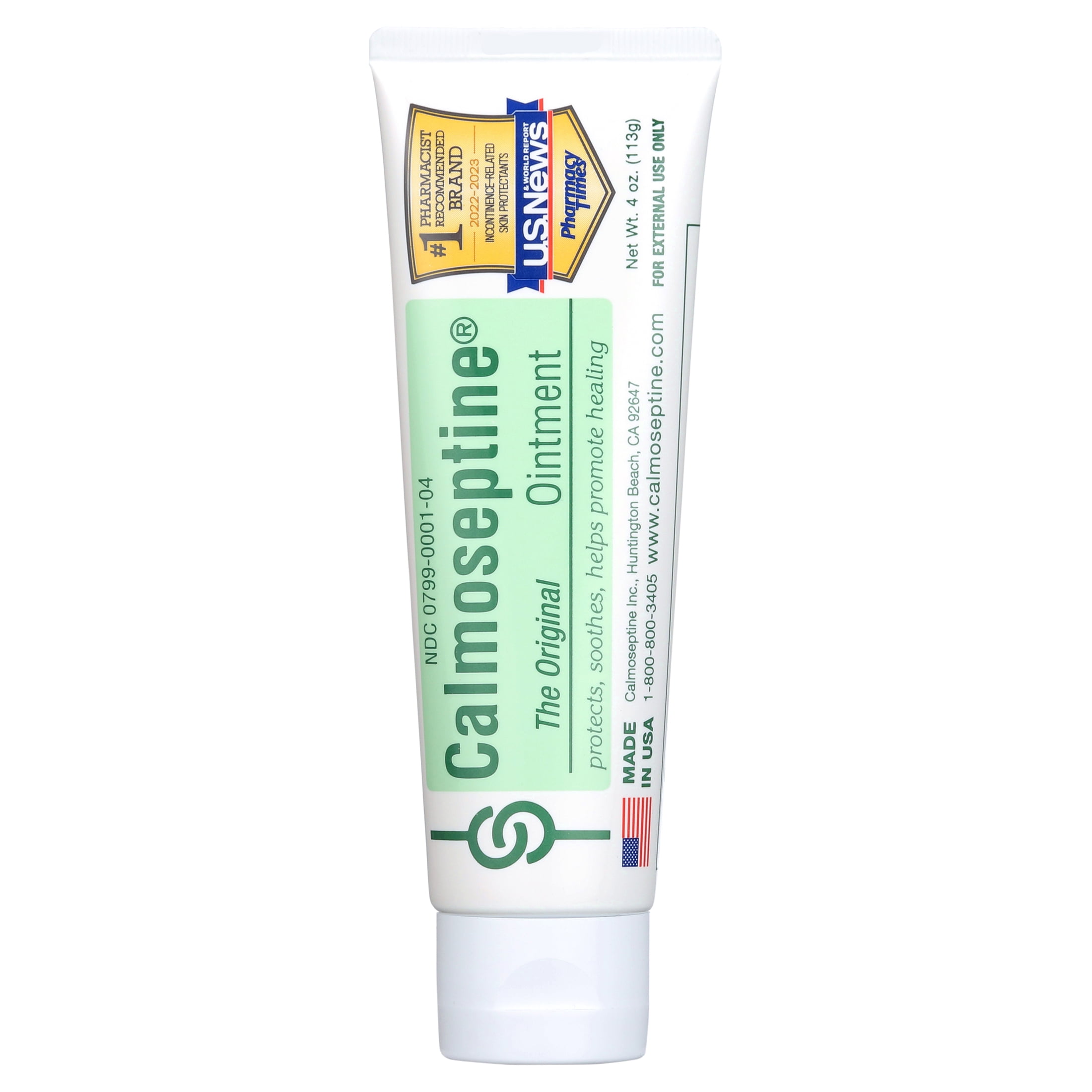 Calmoseptine Scented Skin Protectant Ointment 4 oz. Tube 00799000104