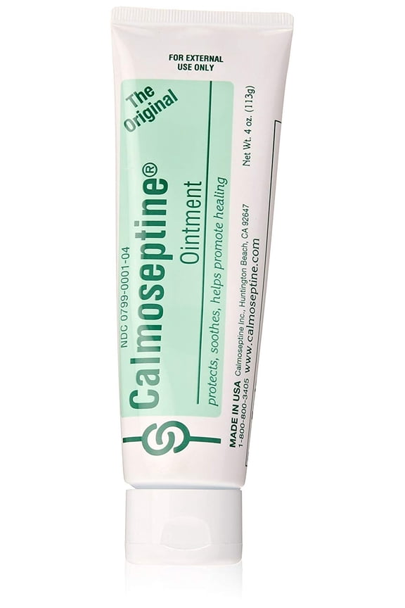 Skin Healing Moisture Barrier Ointment - Effective for Wound Care, Diaper Rashes, Irritation, Burn, Cuts & Itching with Menthol & Zinc Oxide for Skincare Benefits - 4 Oz, Pack of 6