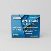 Calmour Anti-Gas Gas Relief Quick Dissolving Strips Pack of 10