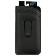 Caloptix Men's 2 Pocket Slip-In Eyeglass Case with Clip
