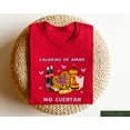 thumbnail image 1 of Calorias de amor No Cuentan Shirt, Mexican Valentine Sweatshirt, Valentines Day Gift, Coke and Foods Tshirt, Happy Valentines Day, 1 of 2