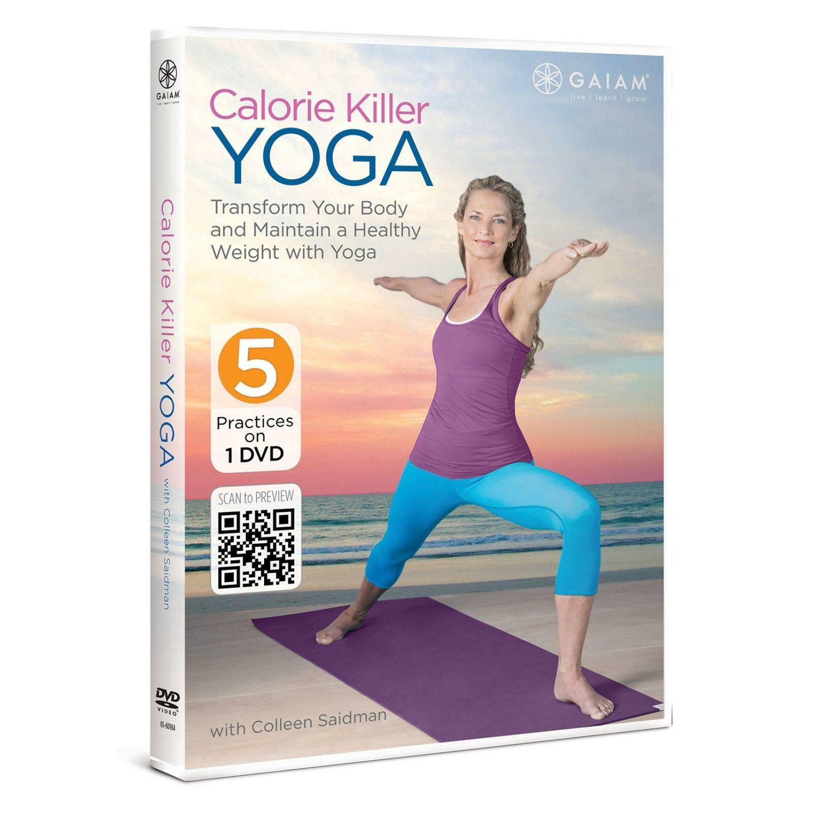 Gaiam Yoga & Pilates DVDS