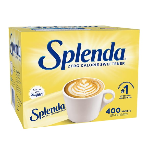 SPLENDA Zero Calorie Sweetener, 400 Count Packets