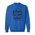 thumbnail image 1 of Calories Don' Count  Sweatshirt Women -Image by Shutterstock, Female Medium, 1 of 4