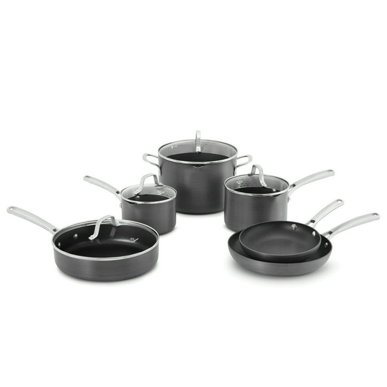 Calphalon Classic 10-Piece Cookware Set Stainless Steel 1891242 - Best Buy
