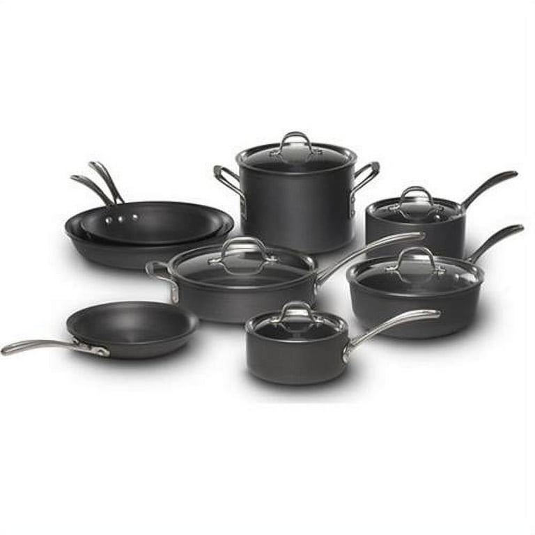 Calphalon 13 Piece Commercial Hard Anodized Cookware Set - Walmart.com