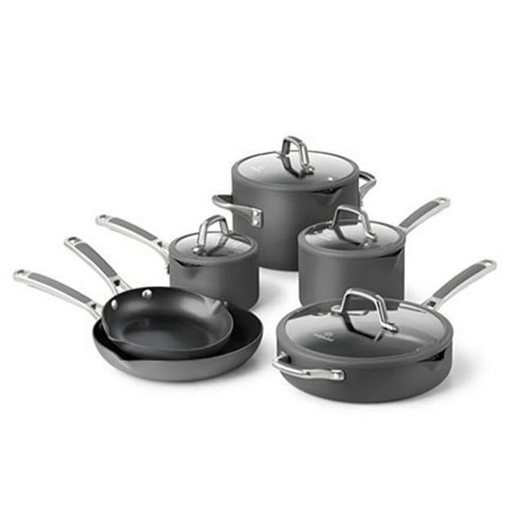 Simply Calphalon Nonstick Set with Glass Covers