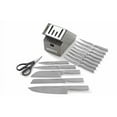 thumbnail image 1 of Calphalon 2017943 Stainless Steel 12 Piece Cutlery Block Set, Silver, 1 of 7