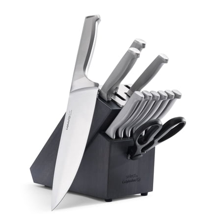 Calphalon Select Self-Sharpening Stainless Steel 12-Piece Knife Block Set