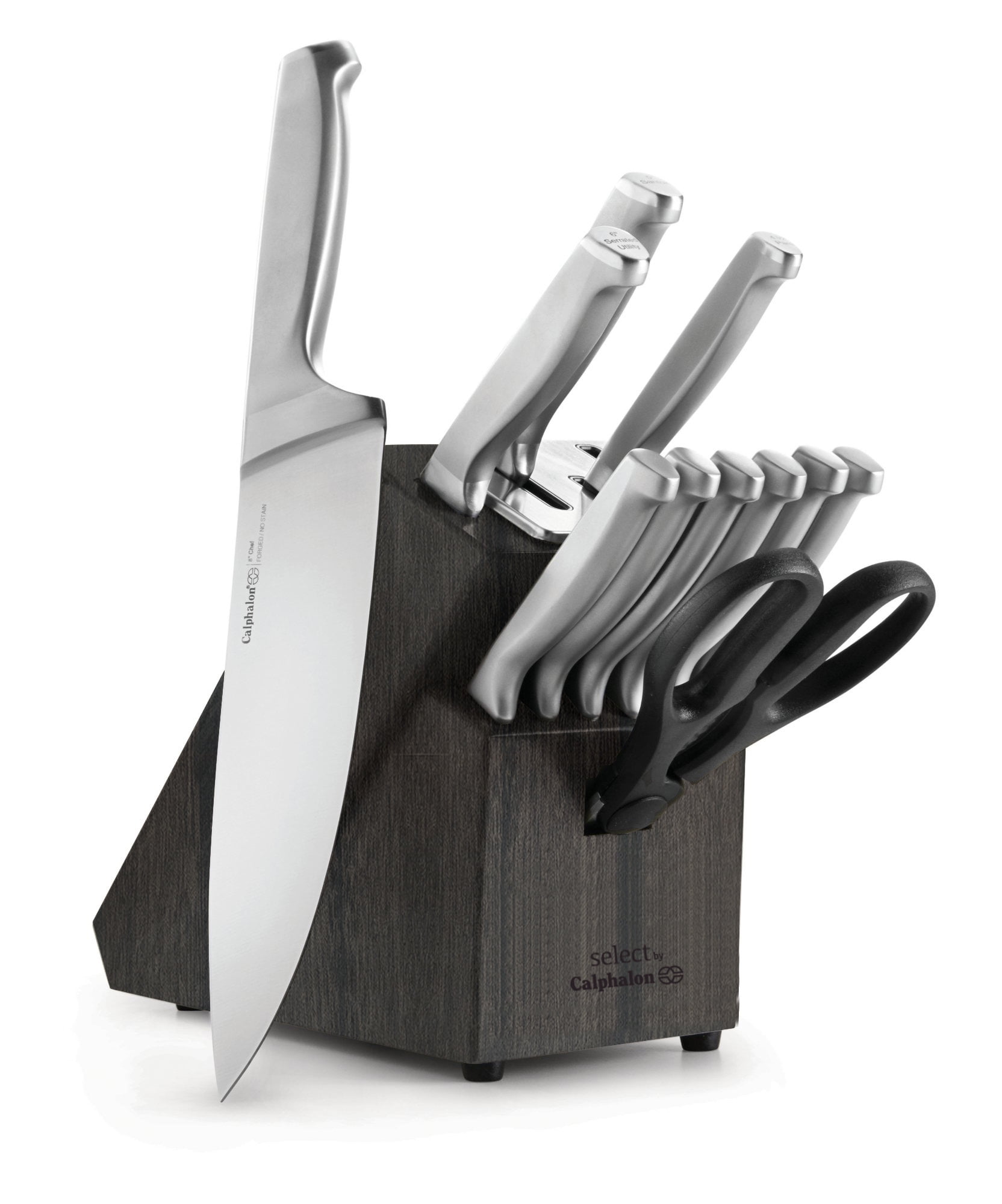Select 15-Piece Self-Sharpening Cutlery Knife and Block Set Select 15-Piece Self-Sharpening Cutlery Knife and Block Set